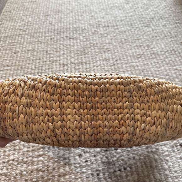 Large straw tote / purse - Picture 6 of 6